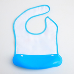 5531393 Нагрудник детский непромокаемый, с карманом «Ракета»