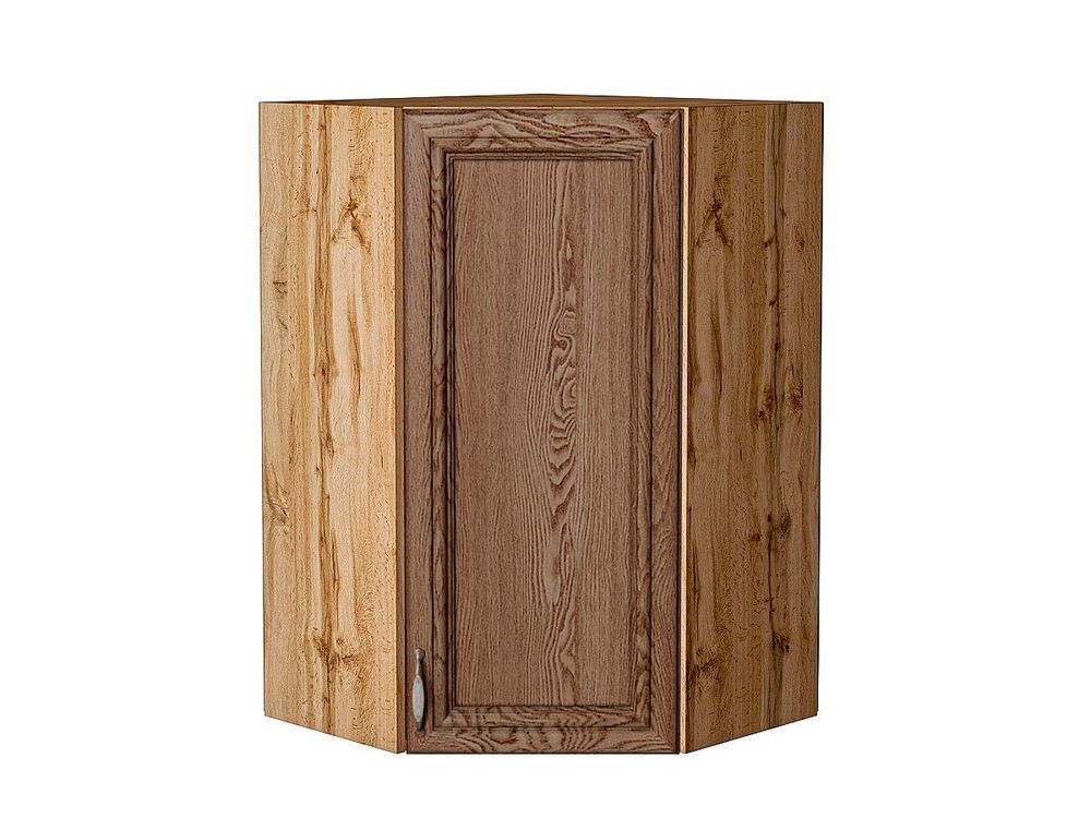 Шкаф верхний угловой Шале