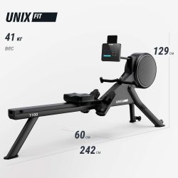 Гребной тренажер UNIX Fit Air Magnetic Rower-1100 PRO (10.1 TFT)