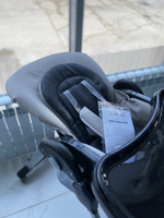 Стульчик для кормления Lux mom 168 Чёрная экокожа