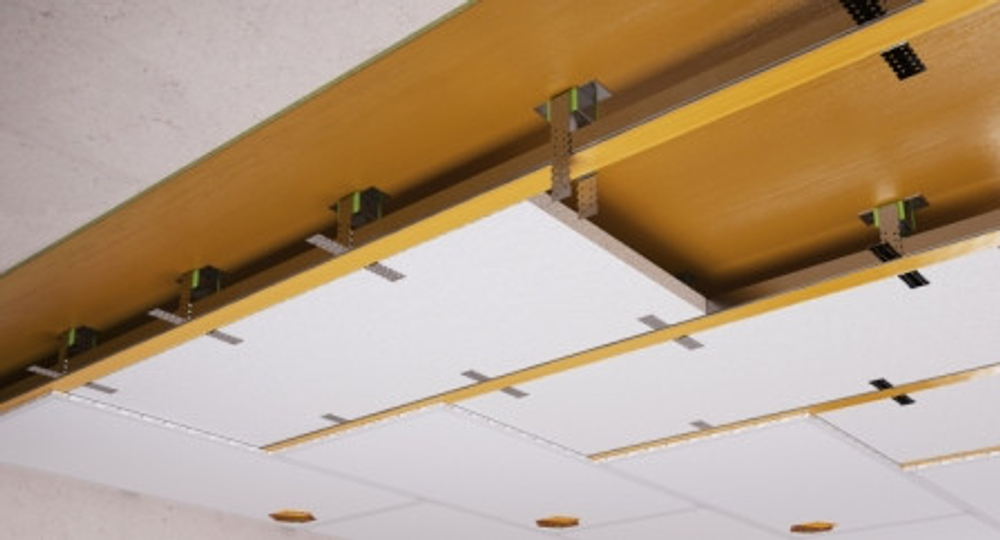 Подвес независимый виброизоляционный Сонокреп ЕП Sylomer 20 155х40х60 мм