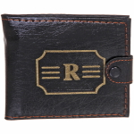 Кошелек мужской «Egoist - Для него», 3 кармана, цвет чёрный, 11*9,5см