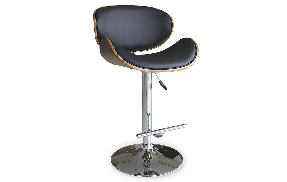 Стул барный JY1076 черный/хром