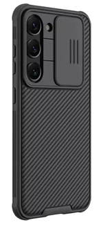 Чехол-накладка Nillkin CamShield Pro для Samsung Galaxy S24+ пластиковый (черный)