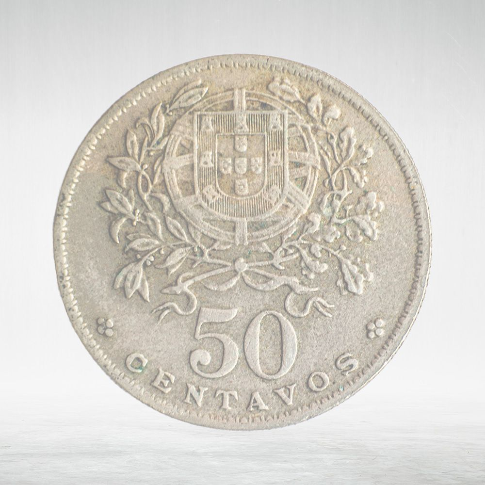 Portugal, 50 Centavos, 1965, VF