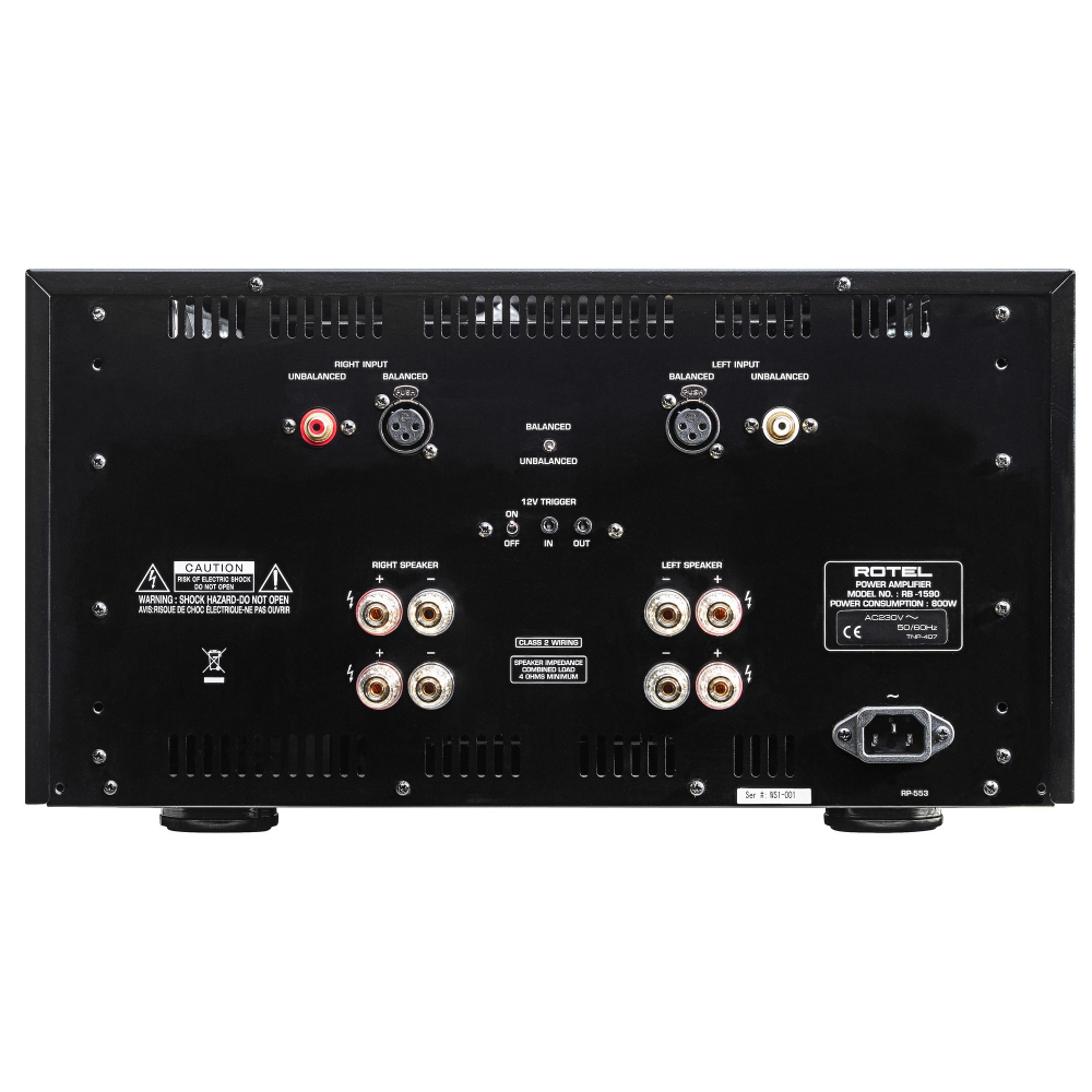 Усилитель мощности Rotel RB-1590 Silver