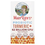 MaryRuth's, Пробиотик куркума +, 62 млрд КОЕ, 60 капсул (31 млрд КОЕ на капсулу)