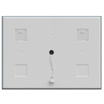 Зеркало MIXLINE "Ливия-2" 800*600 (ШВ) сенсорный выключатель, светодиодная подсветка + подогрев