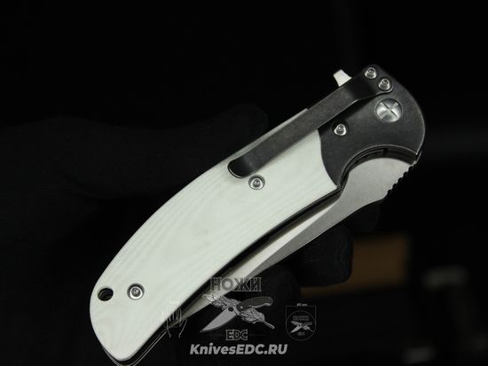 Складной нож Steelclaw Резервист-Перун c клинком из стали D2, рукоять G10