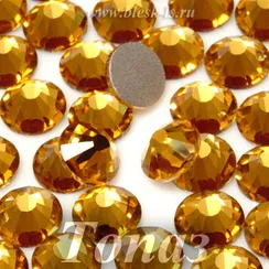 ЛС Стразы холодной фиксации, Топаз