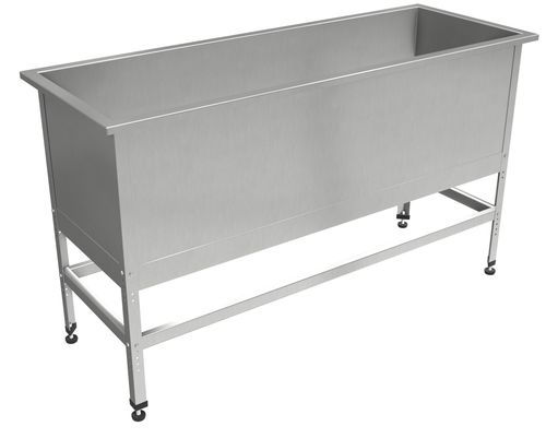 Ванна котломоечная односекционная "Профи" ВМПк, 1200x800x860 мм, без борта