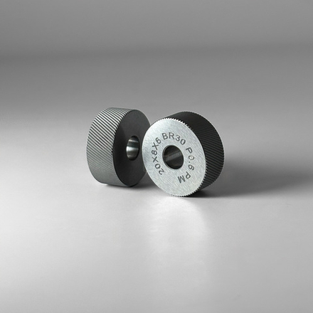 20x8x6 BR30 P0.6 HSS PM Ролик для накатки рифления