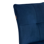 Стул обеденный Sweet LT, велюр, Blue (синий), 41х55х88 см