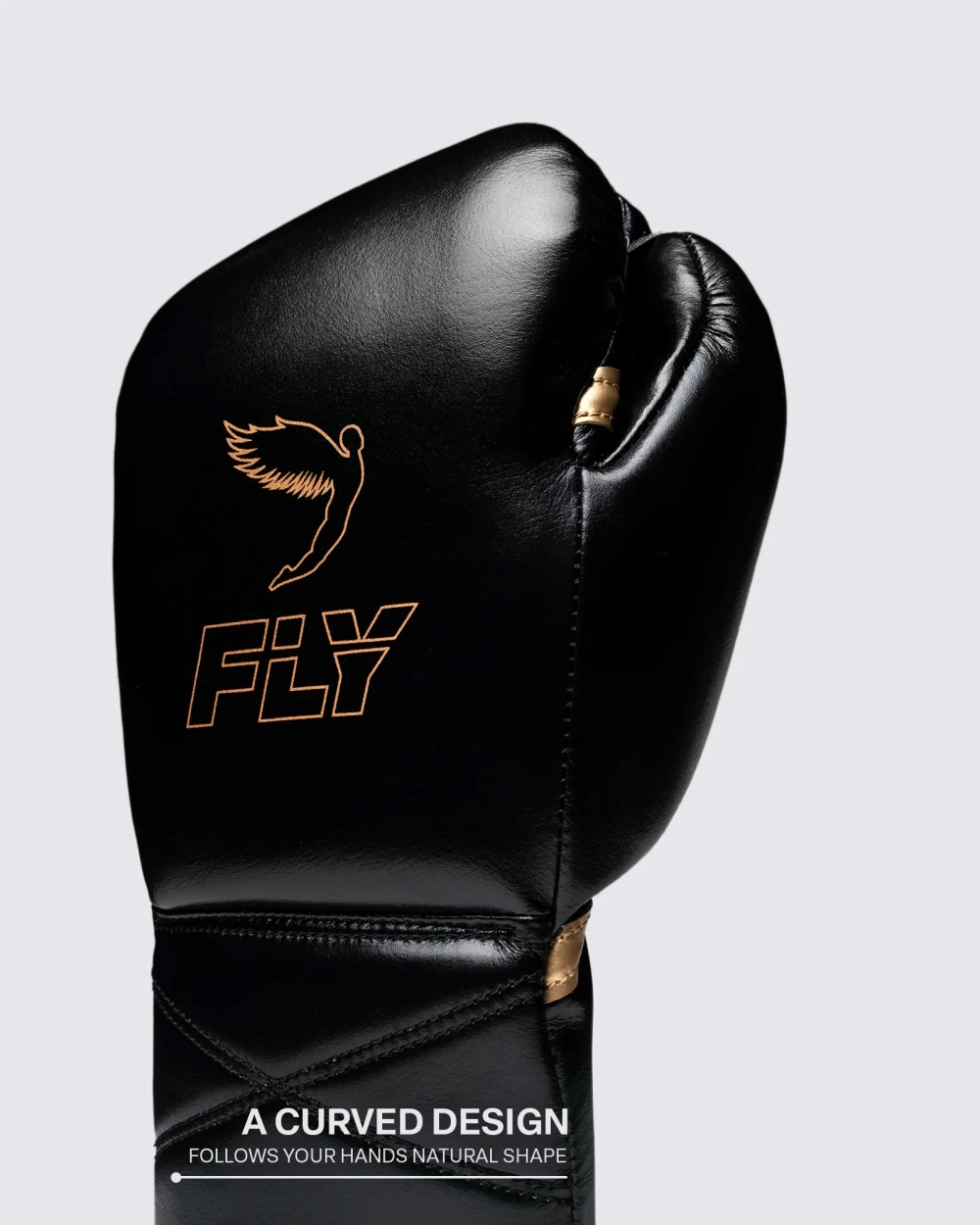 Боксёрские перчатки Fly SUPERLACE PRO X 2 GLOVES - Black/Gold