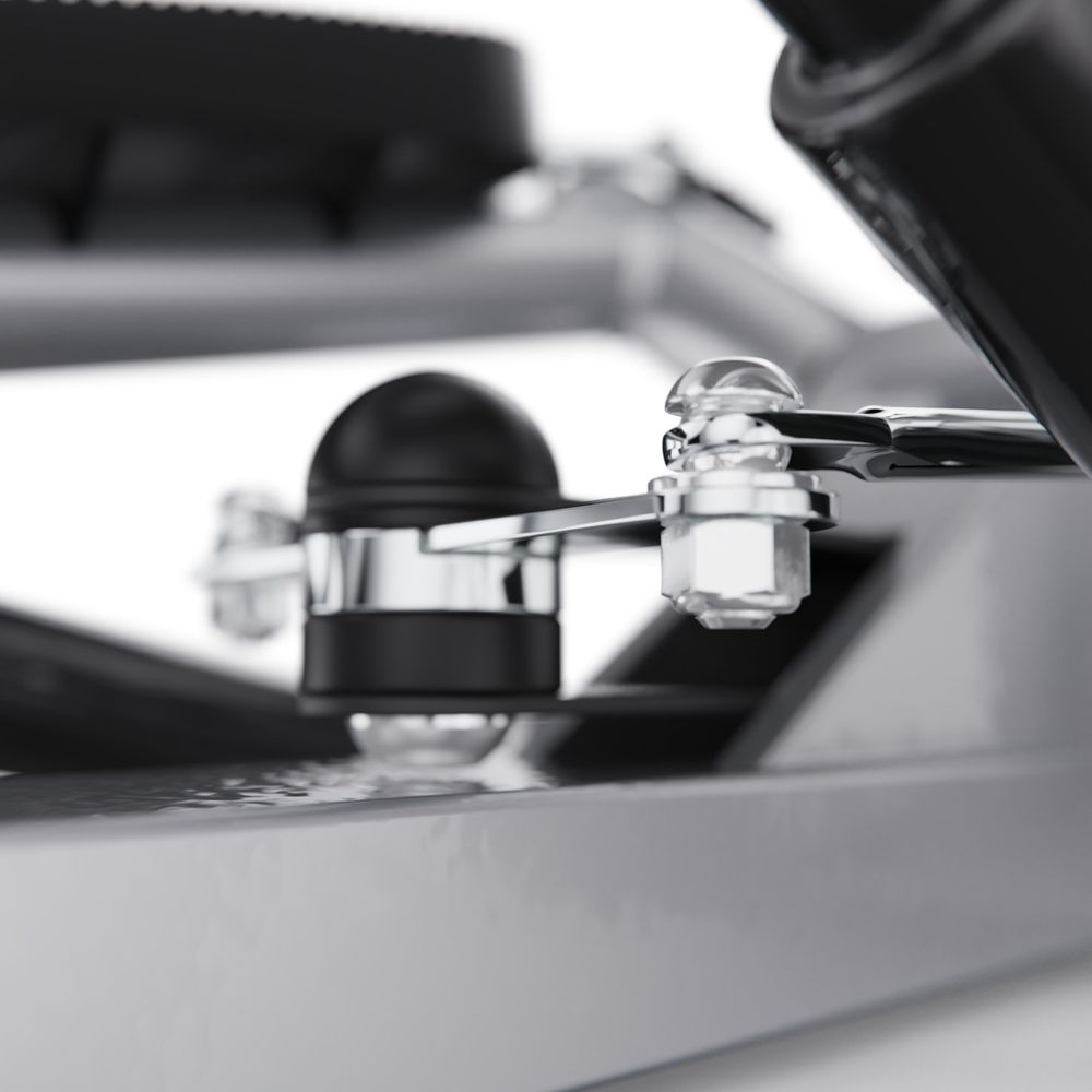 Большой поворотный степпер DFC X-STEPPER с эспандерами