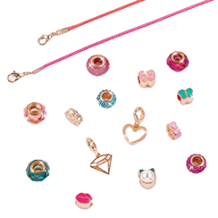 Halo Charms Bracelets: Pretty In Pink