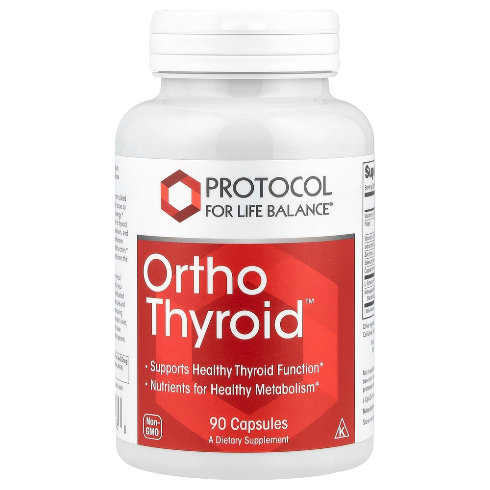 Protocol for Life Balance, Ortho Thyroid™, 90 капсул
