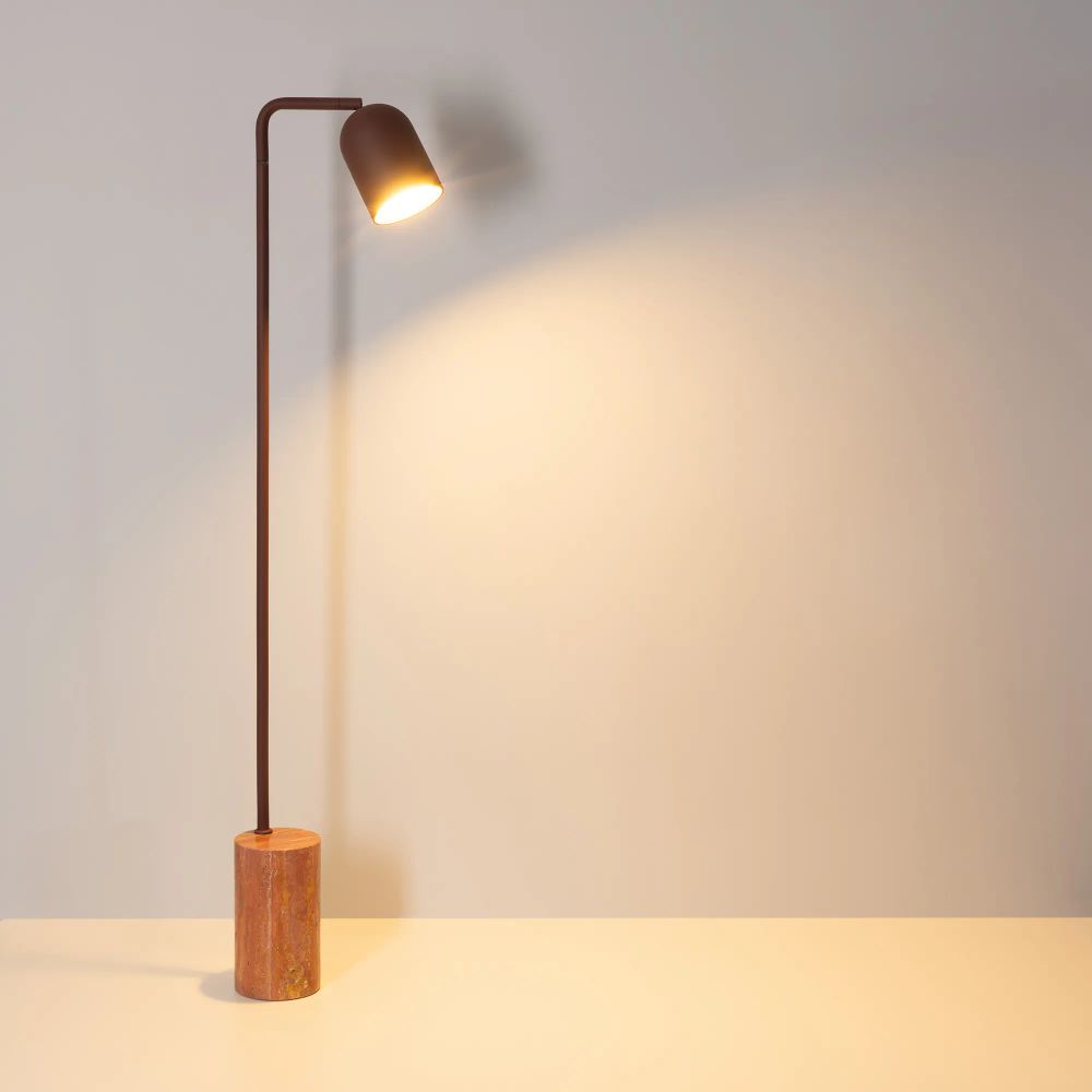 Светильник SP-MASON-FLOOR-R143-6W Warm3200-MIX (RD, 120 deg, 230V) (Arlight, IP20, Травертин, 5 лет) 060772