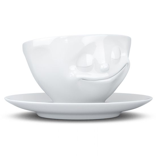 Чайная пара happy, 200 мл, белая