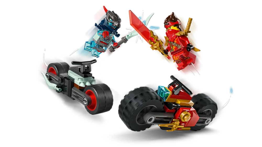 Конструктор LEGO Ninjago 71838 Гонка Кая на мотоцикле на скорость