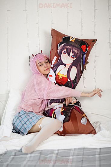 Дакимакура Ху Тао арт. 0900