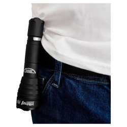 Тактический фонарь Armytek Viking V3 XP-L (тёплый свет) — длительное время работы до 18 дней в минимальном режиме.