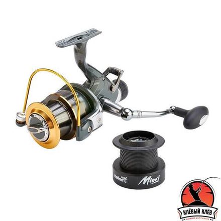 Катушка MIOKI 6000 BR 5+1 подшип + зап.шпуля (HS-KF-M6000-S) Helios