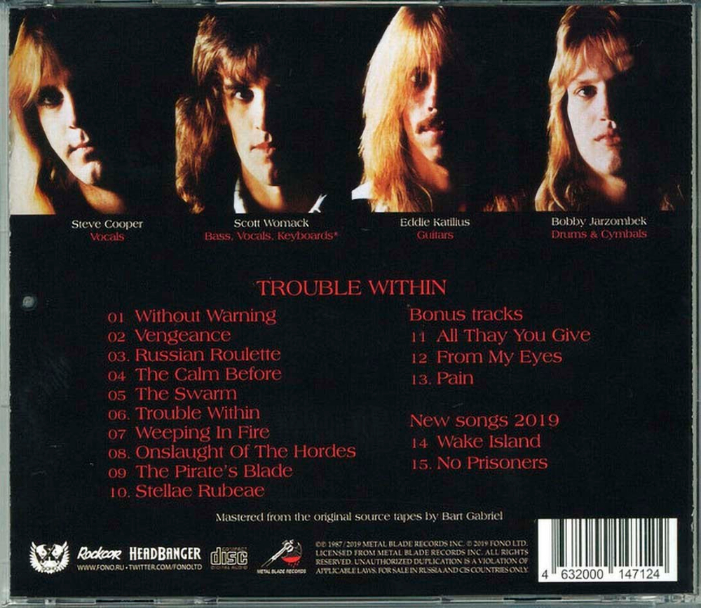 Juggernaut / Trouble Within (RU)(CD)