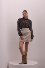 Блейзер из шелкового батиста на пуговицах