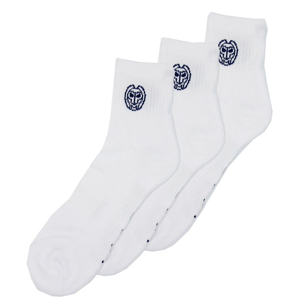 Одежда для тенниса Носки унисекс, Носки унисекс BIDI BADU ANCHOR ANKLE MOVE SOCKS 3 PACK .