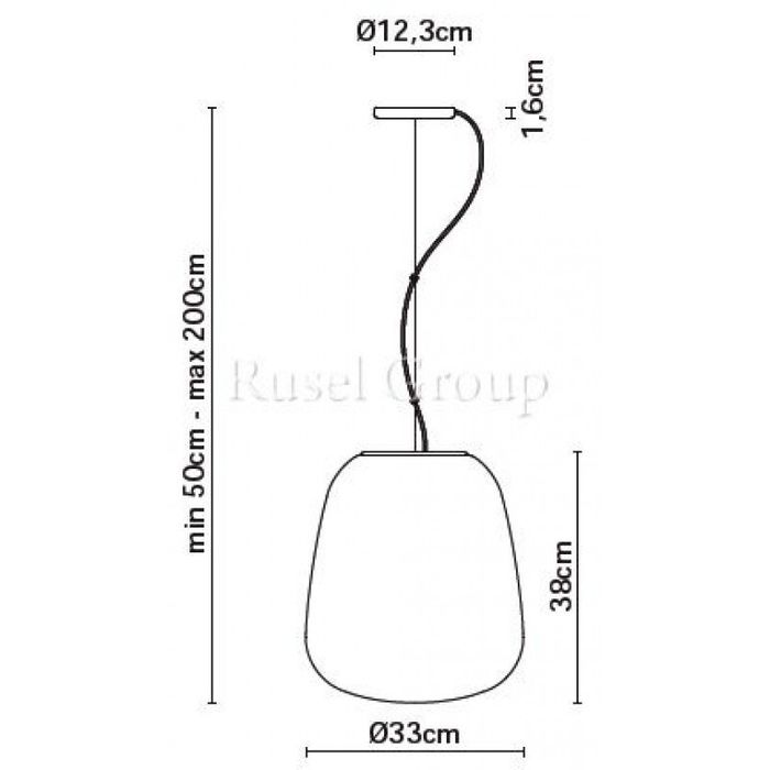 Подвесной светильник Fabbian Lumi Baka F07 A15 01