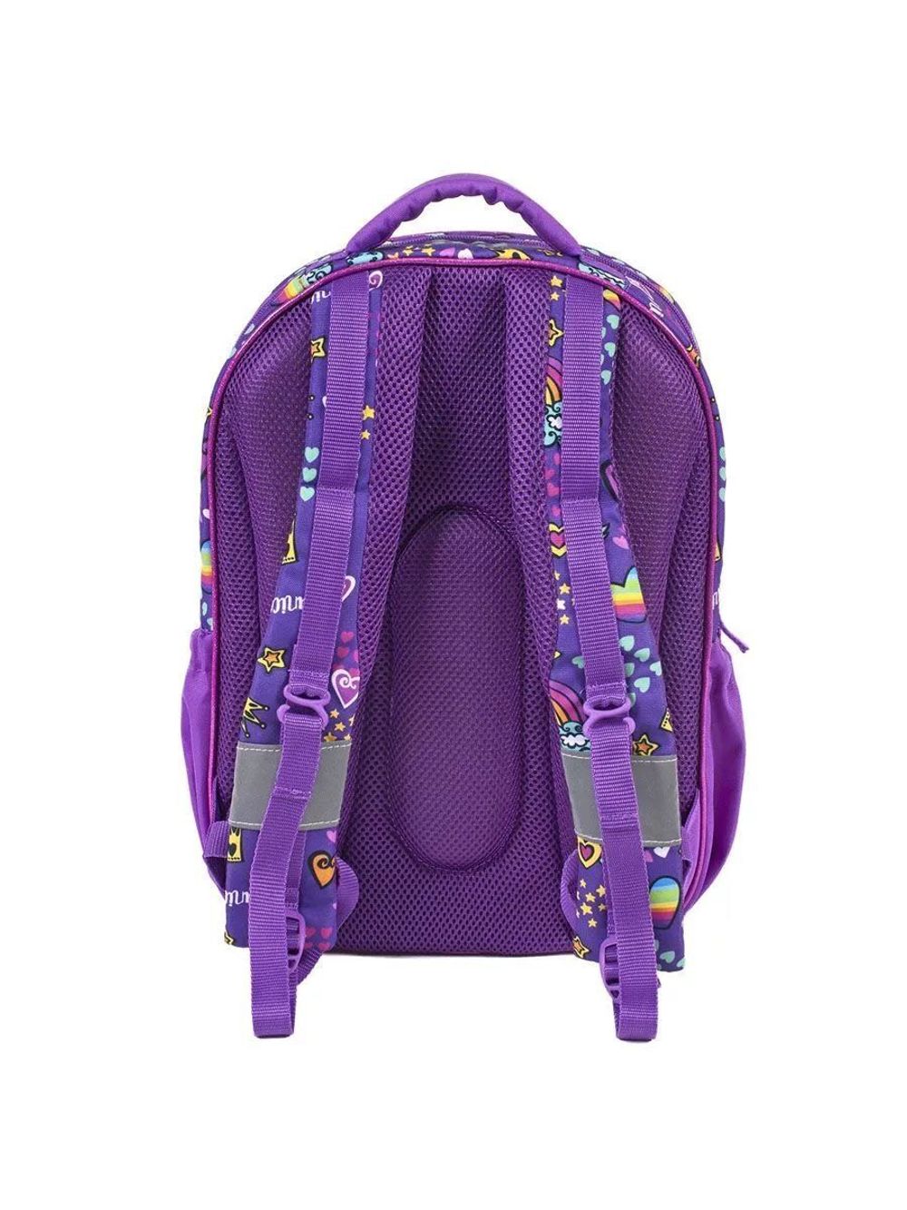 Рюкзак BelMil 338-35 Speedy Girl Purple Unicorn 41х27х22 см 700гр., 3 отд., анатомическая спинка