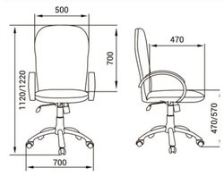 Кресло для руководителя ДИПЛОМАТ СТАНДАРТ