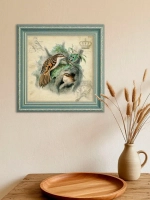 Картина на стену интерьерная на холсте 25*25 см