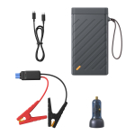 Пуско-зарядное устройство + Внешний аккумулятор Baseus Reboost Jump Starter 100W 16000mAh