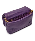 Кожаная сумка через плечо LOVE CLICK PUFF BABY SHEEP NAP Pinko - фиолетовый(101584 A10F)