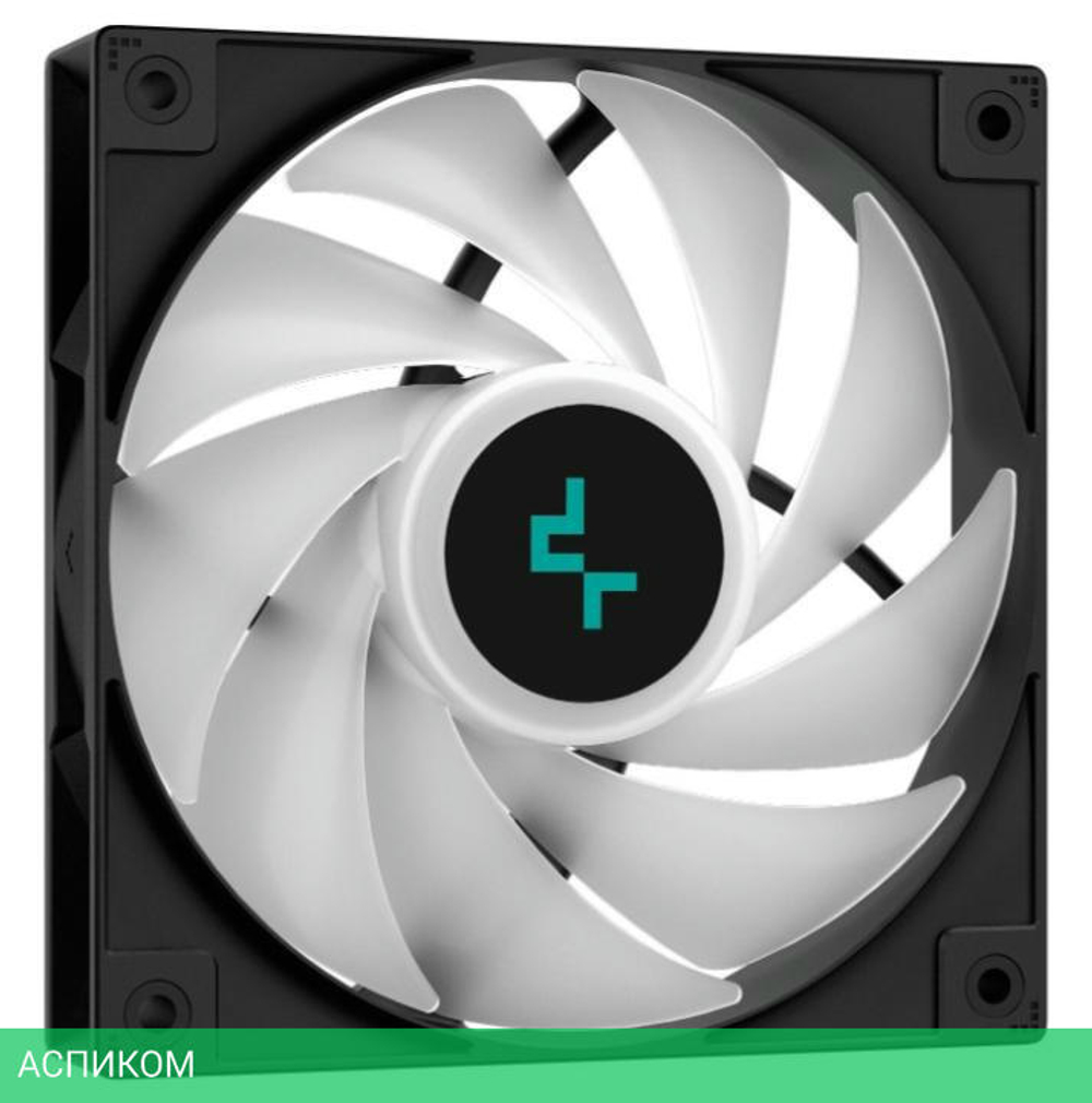 Кулер для процессора DeepCool AG400 DIGITAL PLUS (R-AG400-BKADMP-G-1)