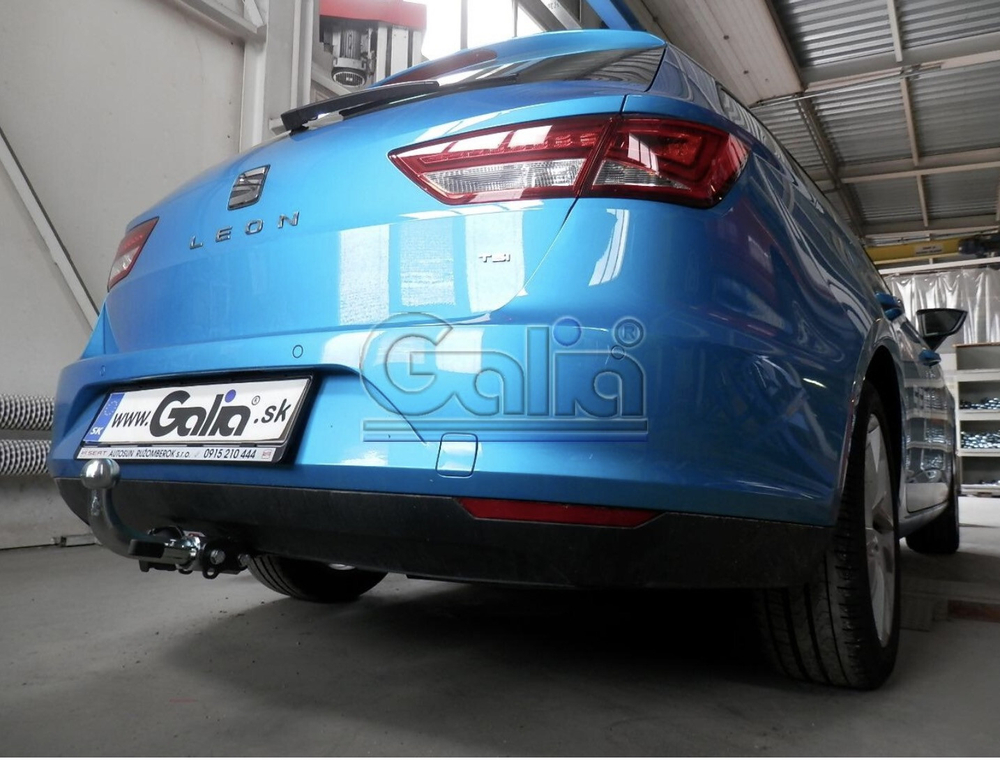 Фаркоп оцинкованный Galia S108A для SEAT Leon ST универсал 2013-(паспорт и сертификат в комплекте)(без электрики)