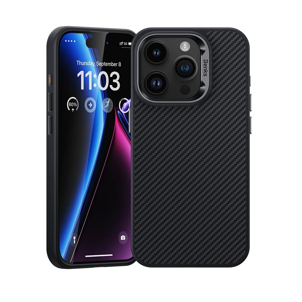 Чехол Benks Kevlar для Apple iPhone 14 Pro, кевларовый