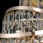 Citilux NAIAD CL315152 Люстра хрустальная подвесная Золото