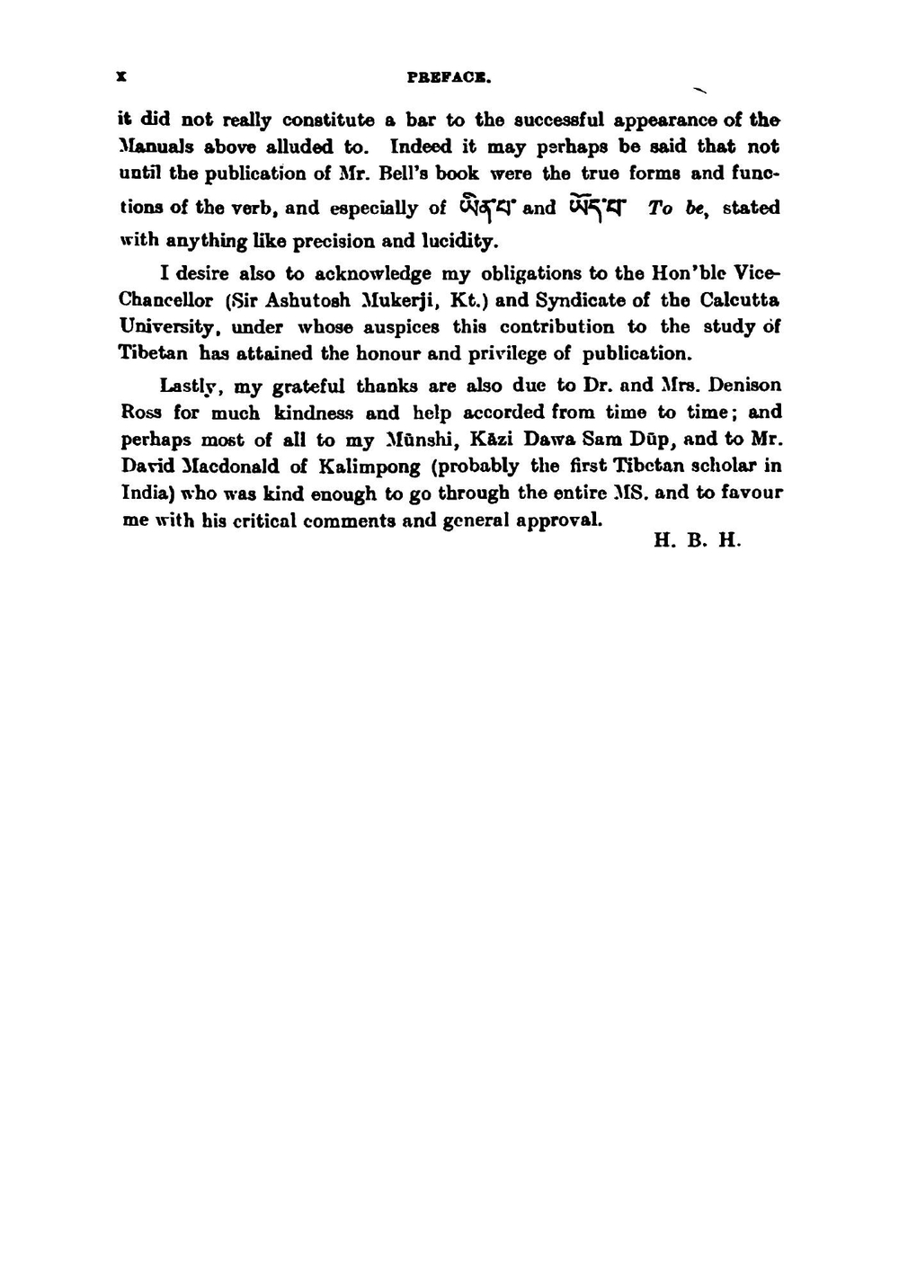 A grammar of the Tibetan language, literary and colloquial | Hannah Herbert Bruce