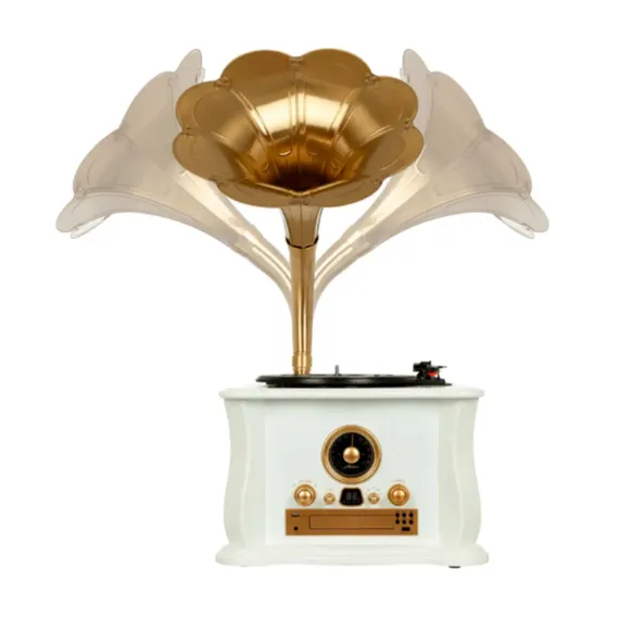 Alive Audio Gramophone White