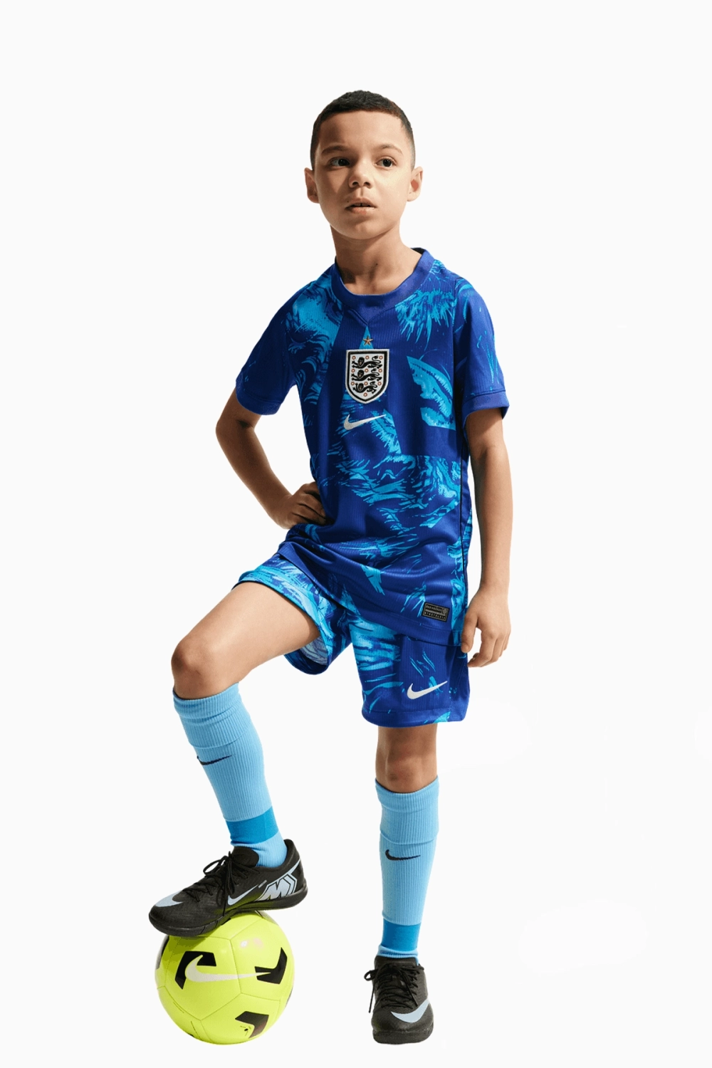 Футболка Nike England 2026 Goalkeeper Stadium Junior - синий