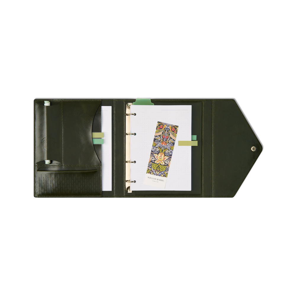 ЕЖЕДНЕВНИК со съемными блоками тёмно-зелёный