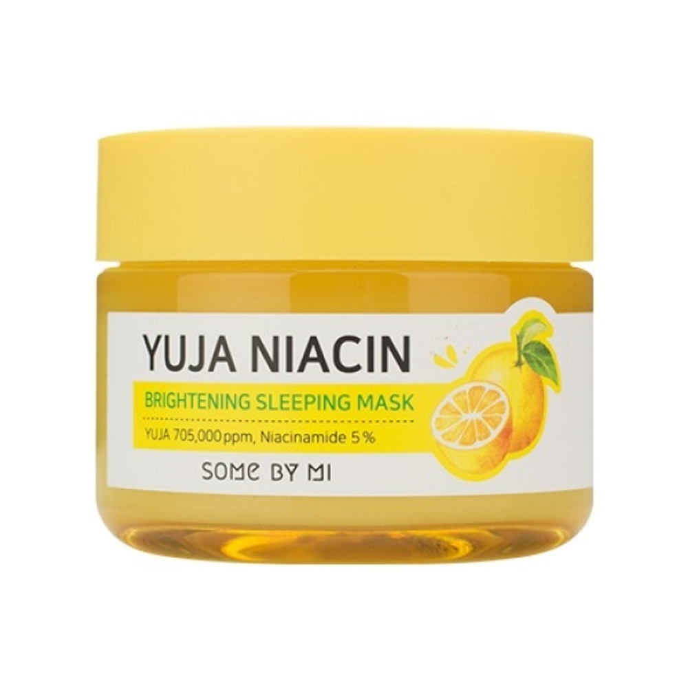 Маска ночная для сияния кожи Some by Mi Yuja Niacin 30 Days Miracle Brightening Sleeping Mask 60мл