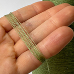 TRANSFORMARE ; 50% кашемир, 50% PVA, пайетки серебро 1мм; 2500м/100гр; цвет: папоротник крайола - весенняя зелень; есть мал. бобинка 100гр. S921