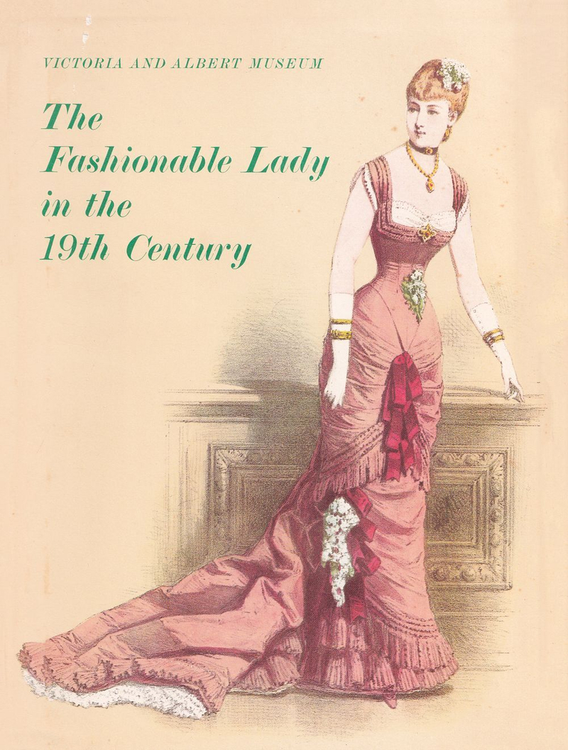 Модная дама в XIX веке