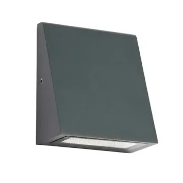 Настенный уличный светильник 8W 4000K 3025-1W черный Dela Favourite