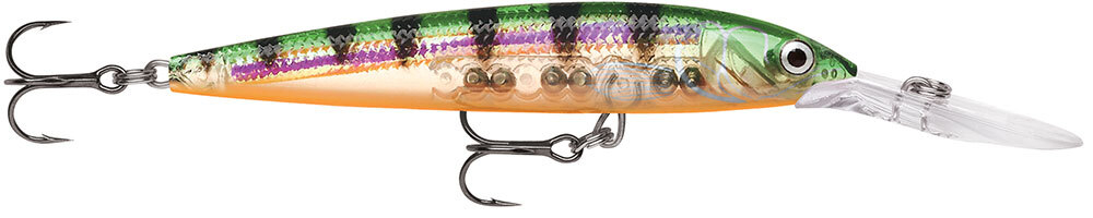 Воблер RAPALA Downdeep Husky Jerk 10 /GP /суспендер/ 2,1-4,8м, 10см, 11гр.