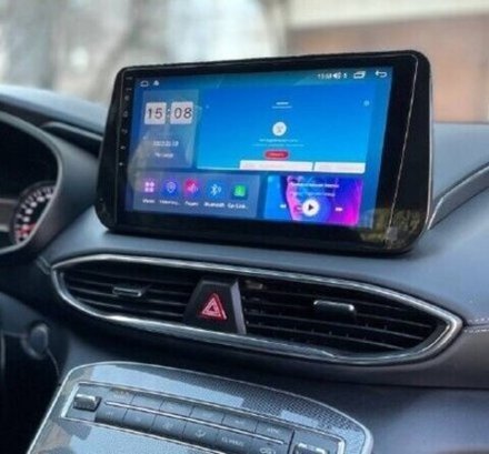 Магнитола для Hyundai Santa Fe 4 2020+ - FarCar 3325M монитор 10.36" QLED на Android 14, TS18, CarPlay, 4G SIM-слот